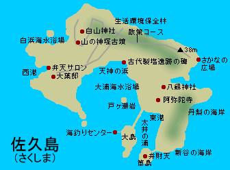 佐久島の地図