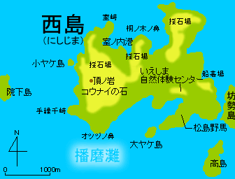 西島地図