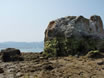ホボロ島の岩