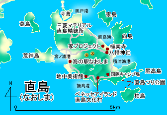 直島地図