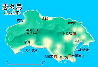 志々島地図
