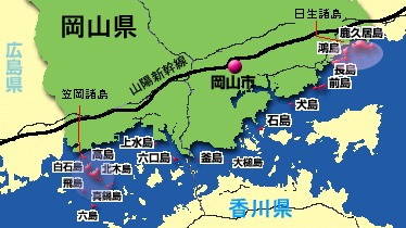 岡山県図