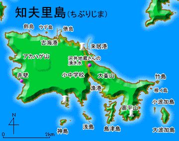 知夫里島地図