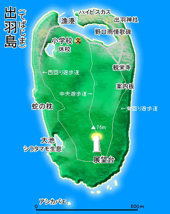 出羽島地図