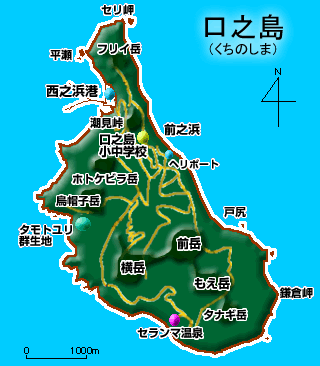口之島図
