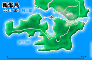 鵜瀬島地図