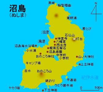 沼島地図