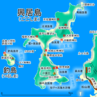 興居島地図