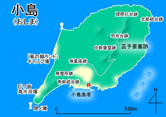 小島地図