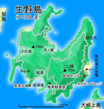 生野島地図