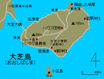 大芝島地図