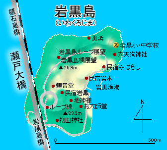 岩黒島地図