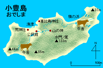 小豊島地図