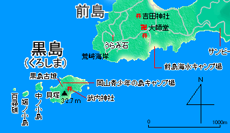 黒島地図