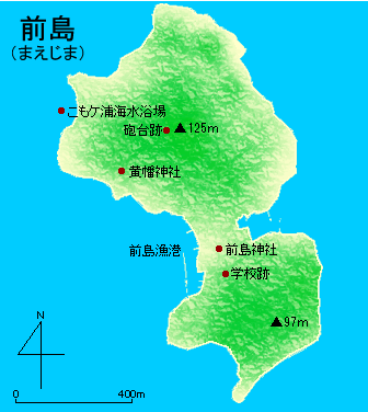 前島地図
