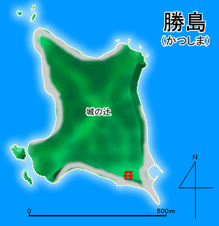 勝島地図