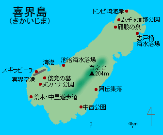喜界島地図