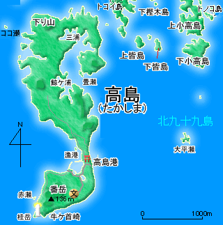 高島町地図